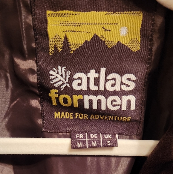 Brown Suede Jacket Atlas For Men - Picture 3 of 8